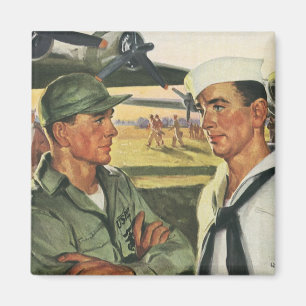 Oude Patriotische Helden, Militairen in Uniform Magneet