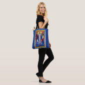 Oude Patriottisch Amerika, Vrede Gerechtigheid Vri Tote Bag (Op model)