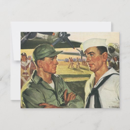 Oude Patriottische Helden, Militairen in Uniform (Voorkant)