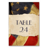 Oude Patriottische Vlag Militair Weddenschap Kaart (Achterkant)