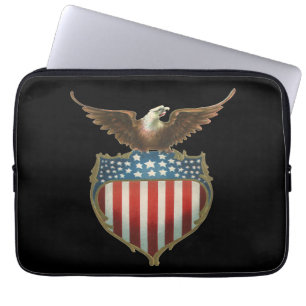 Oude Patriottisme, Trots Arend over Amerikaanse Vl Laptop Sleeve