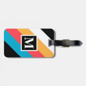 Oude Patroon Bagagelabel (Achterkant horizontaal)