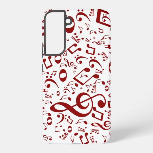 Oude Patroonnotities Samsung Galaxy Hoesje (Achterkant)