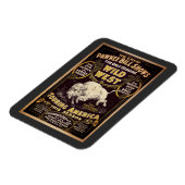 Oude Pawnee Bill Wild West Show Magneet (Linkerzijde)