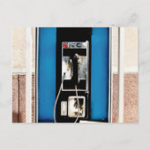 Oude Pay-telefoon Briefkaart (Voorkant)