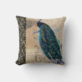 Oude Peacock Modern decoratief decor Kussen