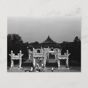 Oude Pekin tempel van de hemel park Briefkaart
