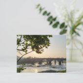 Oude Penlonam Bridge Briefkaart (Staand voorkant)