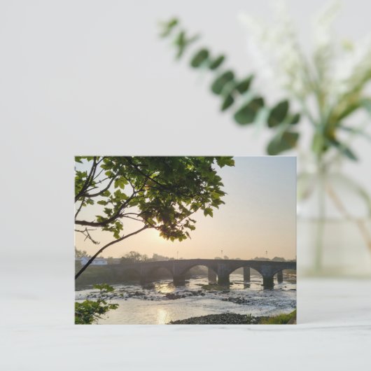 Oude Penlonam Bridge Briefkaart (Staand voorkant)