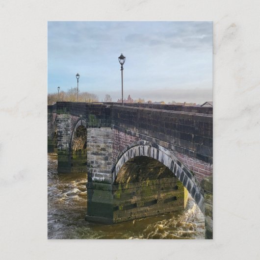 Oude Penlonam Bridge Briefkaart (Voorkant)