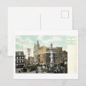 Oude Penn Square, Lancaster, Pennsylvania Briefkaart (Voorkant / Achterkant)