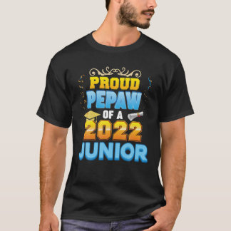 Oude pepaw van een school van klasse 2022 t-shirt