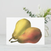 Oude peren, biologisch voedsel, rijp fruit (Staand voorkant)