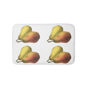 Oude Peren, Biologisch Voedsel, Rijp Fruit Badmat