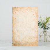 Oude perkamenten, schuurtoestellen briefpapier (Staand voorkant)