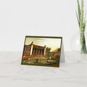 Oude Persepolis Feestdagen Kaart