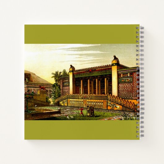 Oude Persepolis Notitieboek (Achterkant)