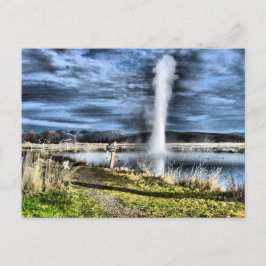 Oude persoon - Briefkaart