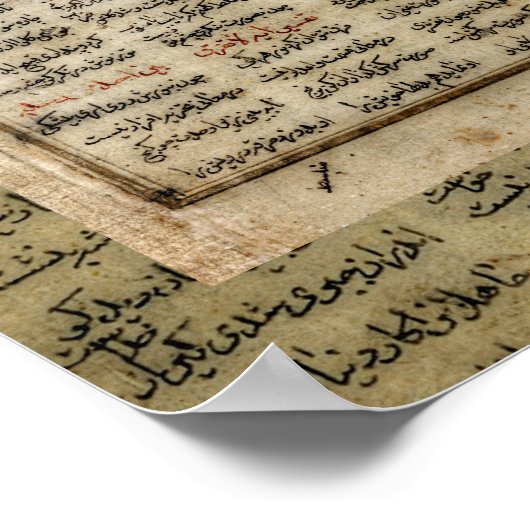 Oude Perzië Poster (Hoek)