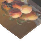 Oude Perziken Druiven Stilleven Schilderij Tafelkleed (Gekanteld)