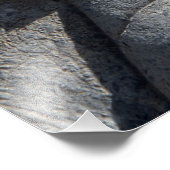 Oude Perzische krijger Detail Persepolis Iran Foto Afdruk (Hoek)