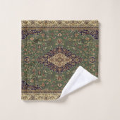 Oude Perzische Turkse Tapijt Bad Handdoek (Wasdoekje)