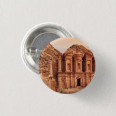 Oude Petra-Jordanië Sticker Ronde Button 3,2 Cm (Voorkant /achterkant)