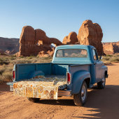 Oude Petroglyf Kunst  Fleece Deken