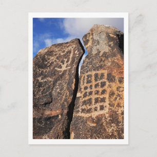 Oude Petroglyfe Briefkaart