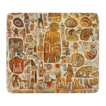 Oude Petroglyph kunst