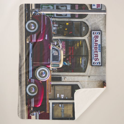 OUDE PICK-UP SHERPA DEKEN (Voorkant)