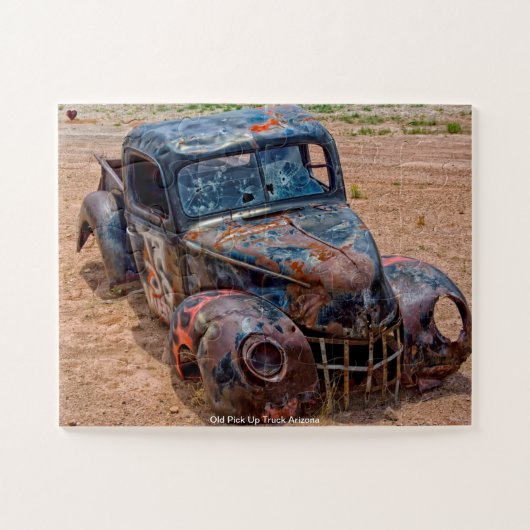 Oude Pick-up Truck Arizona Legpuzzel (Horizontaal)