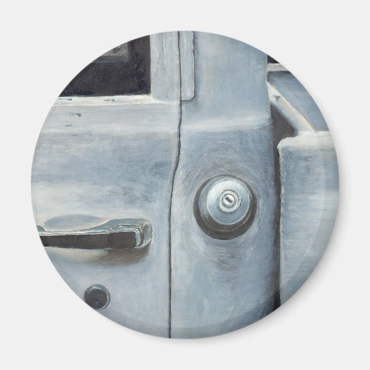 Oude Pick-up Truck Magneet (Voorkant)