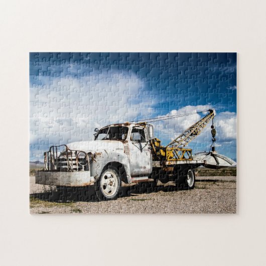 Oude pick-up truck Nevada. Legpuzzel (Horizontaal)