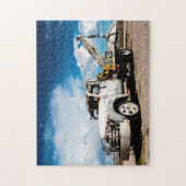 Oude pick-up truck Nevada. Legpuzzel (Verticaal)
