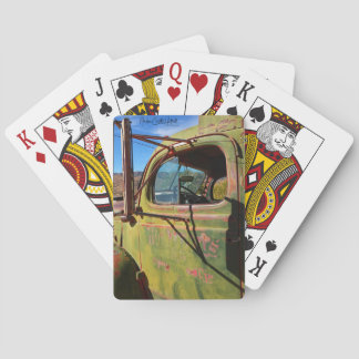 Oude Pick-up Truck Pokerkaarten