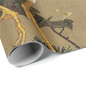 Oude pijnboom en witte Phoenix van Ito Jakuchu Cadeaupapier (Rol Hoek)