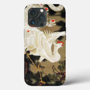 Oude pijnboom en witte Phoenix van Ito Jakuchu Case-Mate iPhone Case