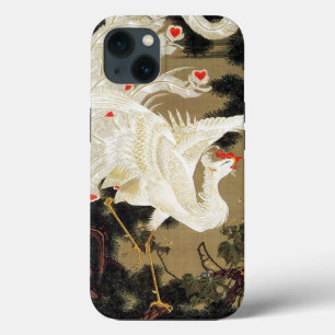 Oude pijnboom en witte Phoenix van Ito Jakuchu Case-Mate iPhone Case