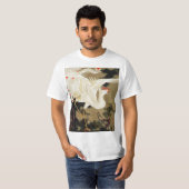 Oude pijnboom en witte Phoenix van Ito Jakuchu T-shirt (Voorkant volledig)