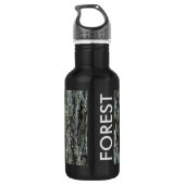 Oude pijnboomschors waterfles  (Achterkant)