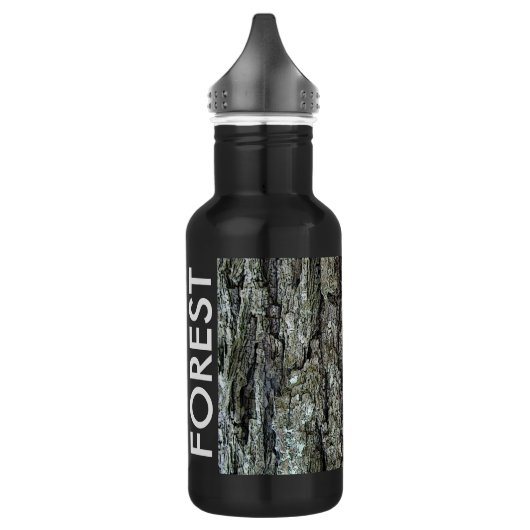 Oude pijnboomschors waterfles  (Links)