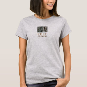 Oude pijnschors blijft groeien t-shirt