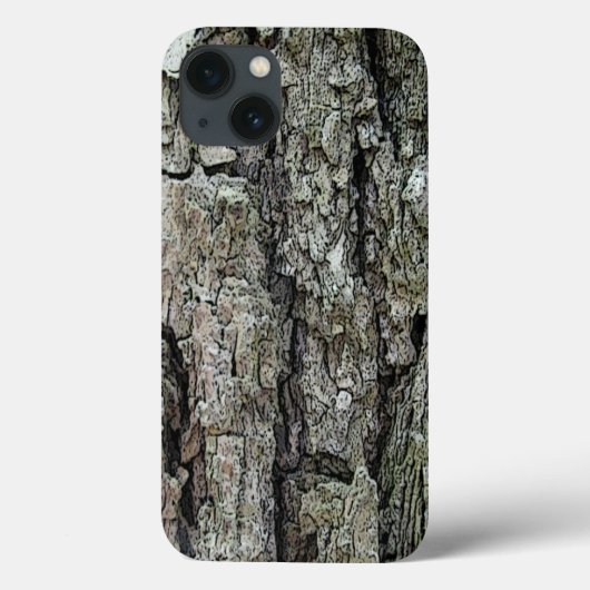 Oude pine Bark Case-Mate iPhone Case (Achterkant)