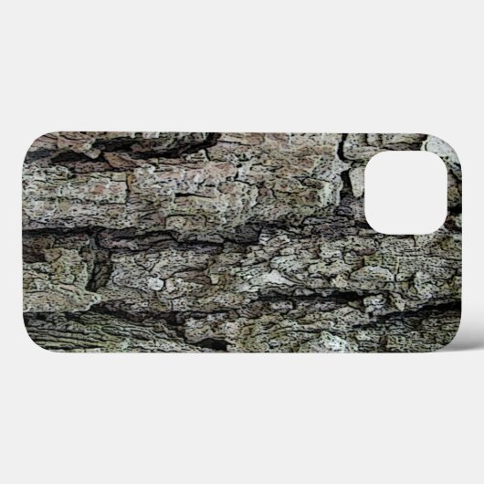 Oude pine Bark Case-Mate iPhone Case (Achterkant (horizontaal))