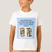 oude pinochlespeler t-shirt (Voorkant)