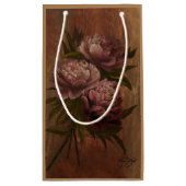 Oude Pioenrozen Klein Cadeauzakje (Achterkant)