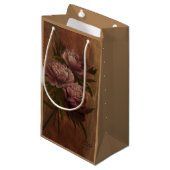 Oude Pioenrozen Klein Cadeauzakje (Voorkant Gekanteld)