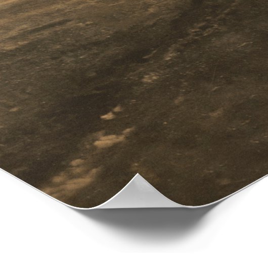 Oude pioneer boer poster (Hoek)