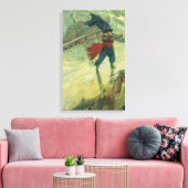 Oude Piraat, De Vliegende Hollander door Howard Py Canvas Afdruk (Insitu (Woonkamer))